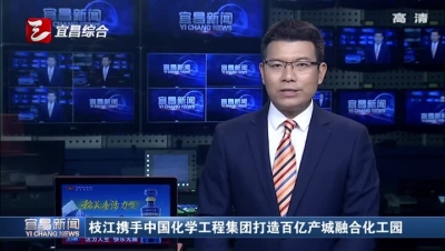 枝江携手中国化学工程集团打造百亿产城融合化工园