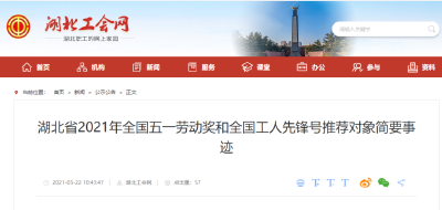 湖北這份重要表彰名單公示了！