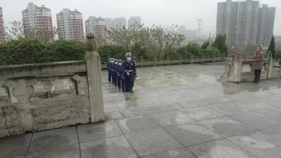 武穴市消防救援大队：把党史学习教育“搬进”烈士陵园