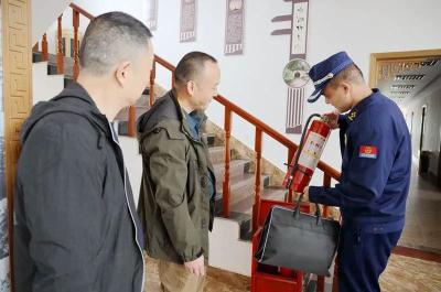 武穴开展旅游景区消防安全专项检查