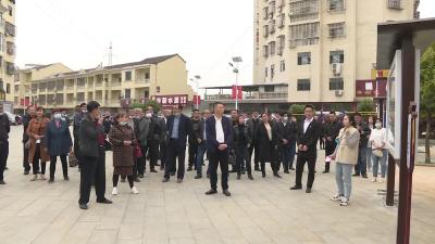 梅川镇：党建项目常拉练 比学赶超促提升