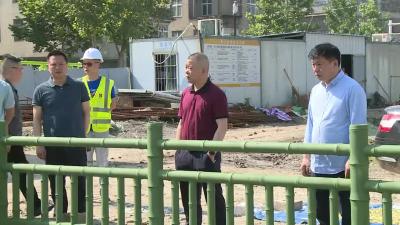 市政协组织开展城区黑臭水体治理调研视察