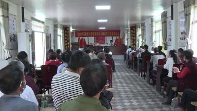 蔡军到余川镇作党史学习教育宣讲报告