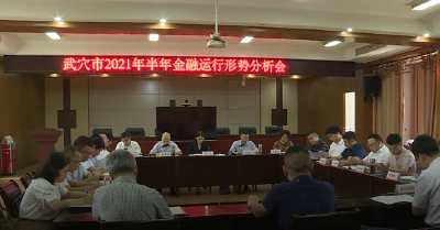 我市召开2021年半年金融运行形式分析会