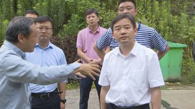 胡昊检查指导地质灾害防治工作时强调：全力做好地灾防范工作 妥善安排转移群众生活​