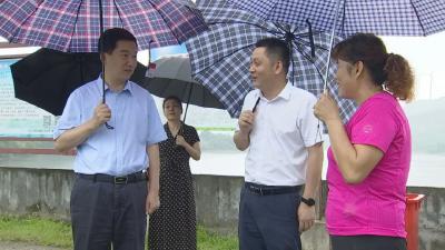 陈风检查指导河湖库防汛抗旱及汛期矿山安全防范和地灾防治工作