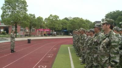 我市110名基干民兵紧急集结到位