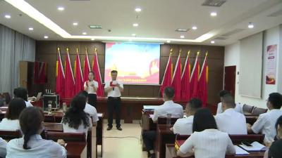 市医保局开展“回望百年 诵读华章”主题诗朗诵活动