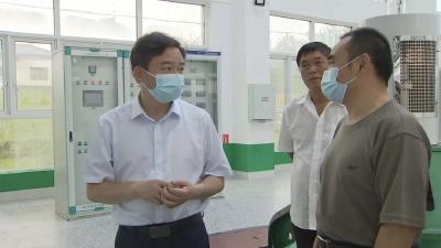 胡昊督导泵站运行和险工险段整治情况