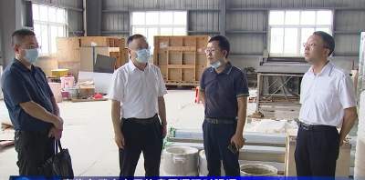 查俊在武穴电子信息园调研时强调：统筹疫情防控与经济社会发展 全力以赴支持企业做大做强