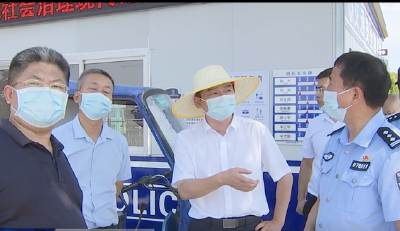 胡昊检查督导交通卡口疫情防控工作 全力筑牢外防输入防线屏障