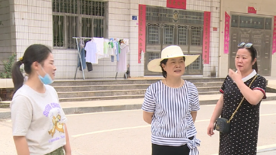 郭茂兰到武穴街道检查指导“百日攻坚”行动