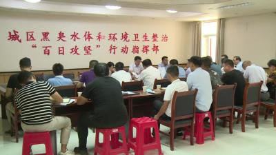 “双整治百日攻坚”行动推进会议召开