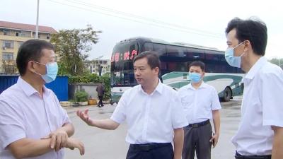 国庆节前，胡昊深入这些地方检查安全生产和疫情防控等工作