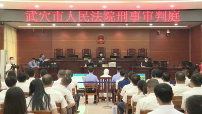 杨名森涉嫌受贿罪、为亲人非法牟利罪、串通投标罪一案在武穴开庭审理