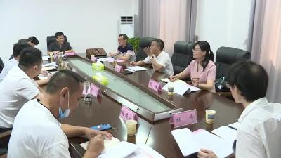 黄冈市中院院长肖笛一行到武穴调研基层法庭建设工作