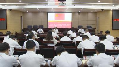 查俊参加市政府办公室9月份“支部主题党日”活动
