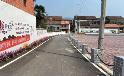 田家镇锁江小区蝶变靓丽小区