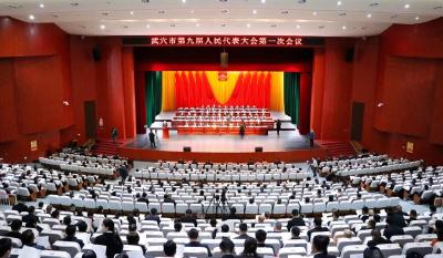武穴市第九届人民代表大会第一次会议开幕