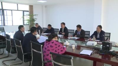 夏志军到马口医药产业园开展挂点服务企业调研