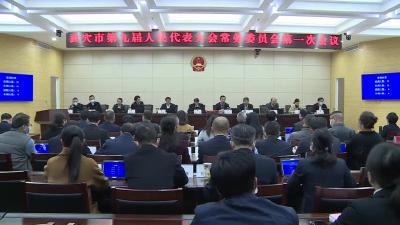市九届人大常委会第一次会议召开