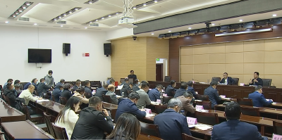全市项目督办调度会召开
