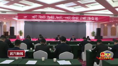 市九届人大会一次会议召开各代表团临时党支部书记第一次会议