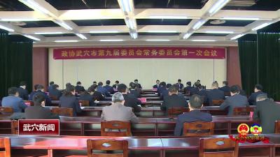 市政协召开九届一次常委会议