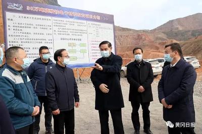 张家胜赴武穴市专题调研工业经济工作