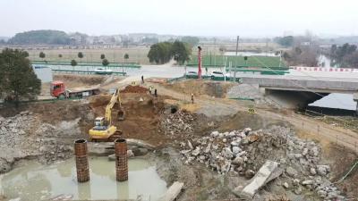 奋战一季度 勇夺开门红｜消危为“安” 武穴按下公路危桥改造“快进键”