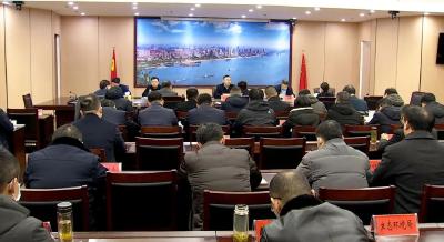 查俊主持召开政府系统廉政谈话会