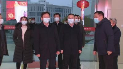 胡昊 查俊等市领导看望慰问春节期间在岗人员