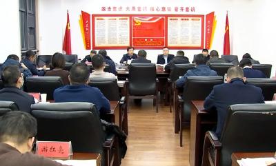 跑好“第一棒”，夺取“开门红”！胡昊就项目投资入库工作这样要求……