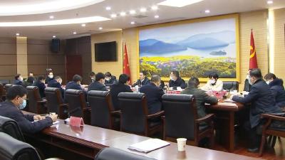 武穴市委常委会召开党史学习教育暨涉粮问题专项巡察专题民主生活会