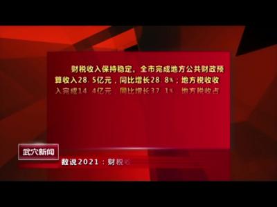 数说2021：财税收入保持稳定  金融市场运行稳健