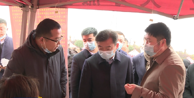 胡昊到“春风行动”专场招聘会现场调研