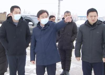 胡昊调研指导重点企业和项目复工复产工作