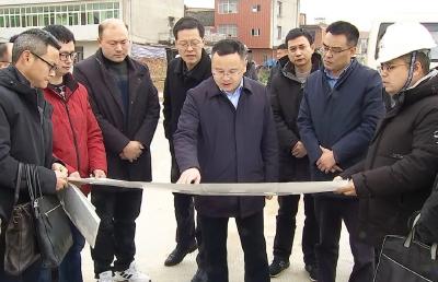 查俊：加快！加大！加强！确保黄黄高铁武穴北站项目如期建成、高铁如期通车