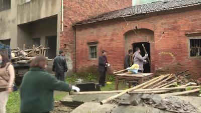 刊江街道朱木桥棚改征迁房屋拆除工作快速推进
