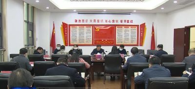 市委全面依法治市委员会第四次会议召开