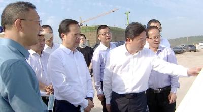 刘忠诚来我市调研重点项目建设情况