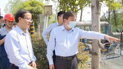胡昊调研祥云集团环境督察问题整改工作