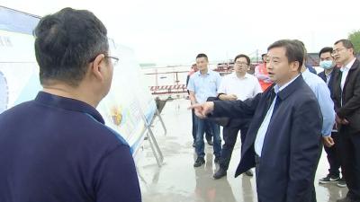 胡昊调研督办重大项目开工建设情况