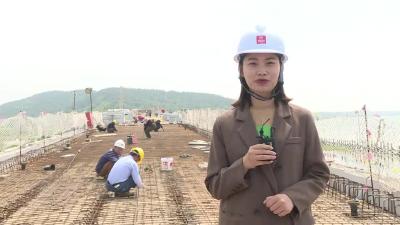 五一假期不停步 环湖绿道建设“加速度”