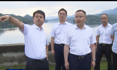 查俊检查水库防汛及北灌区新建扩建工作