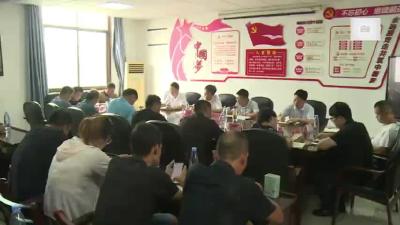 夏志军到刊江街道开展村级组织换届“回头看”工作