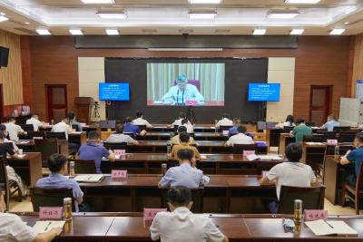 我市组织收听收看全省党员干部下基层察民情解民忧暖民心实践活动工作推进视频会