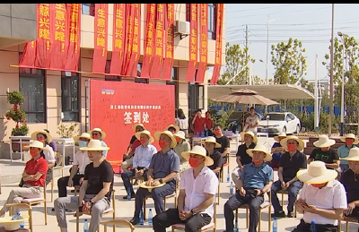 武穴电子信息园自建区第一家落户企业开工投产