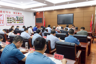 市委书记胡昊到市纪委监委机关调研