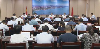 查俊主持召开重点项目入库纳统调度督办会暨市长工作交办会